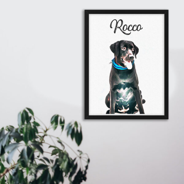 personalised pet portrait