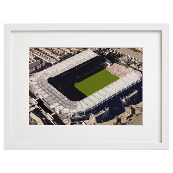 Croke Park Artwork Framed With White Mount - Image 2