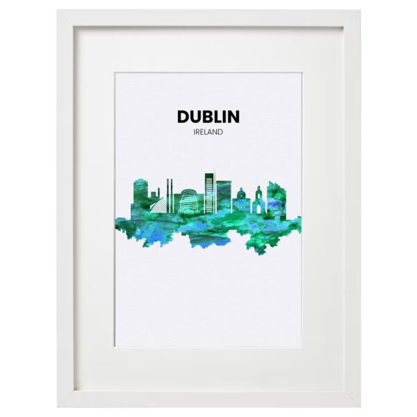 Dublin Framed With White Mount - Image 2