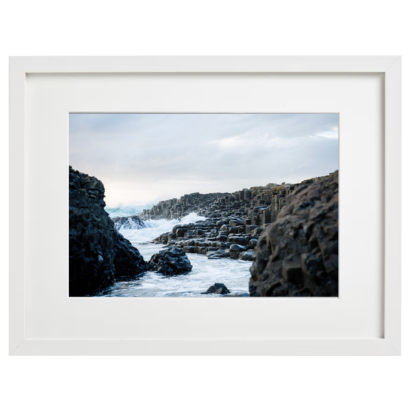 giants causeway artwork framed