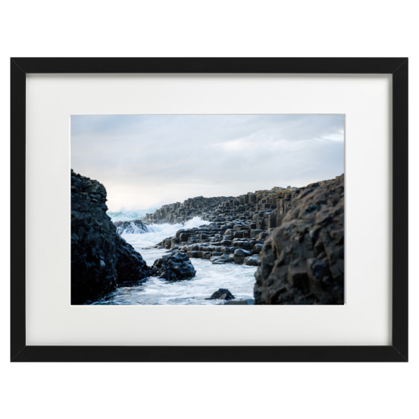 giants causeway artwork framed